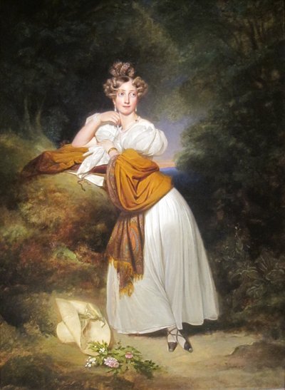 Ritratto della Principessa Sofia di Svezia da Franz Xaver Winterhalter